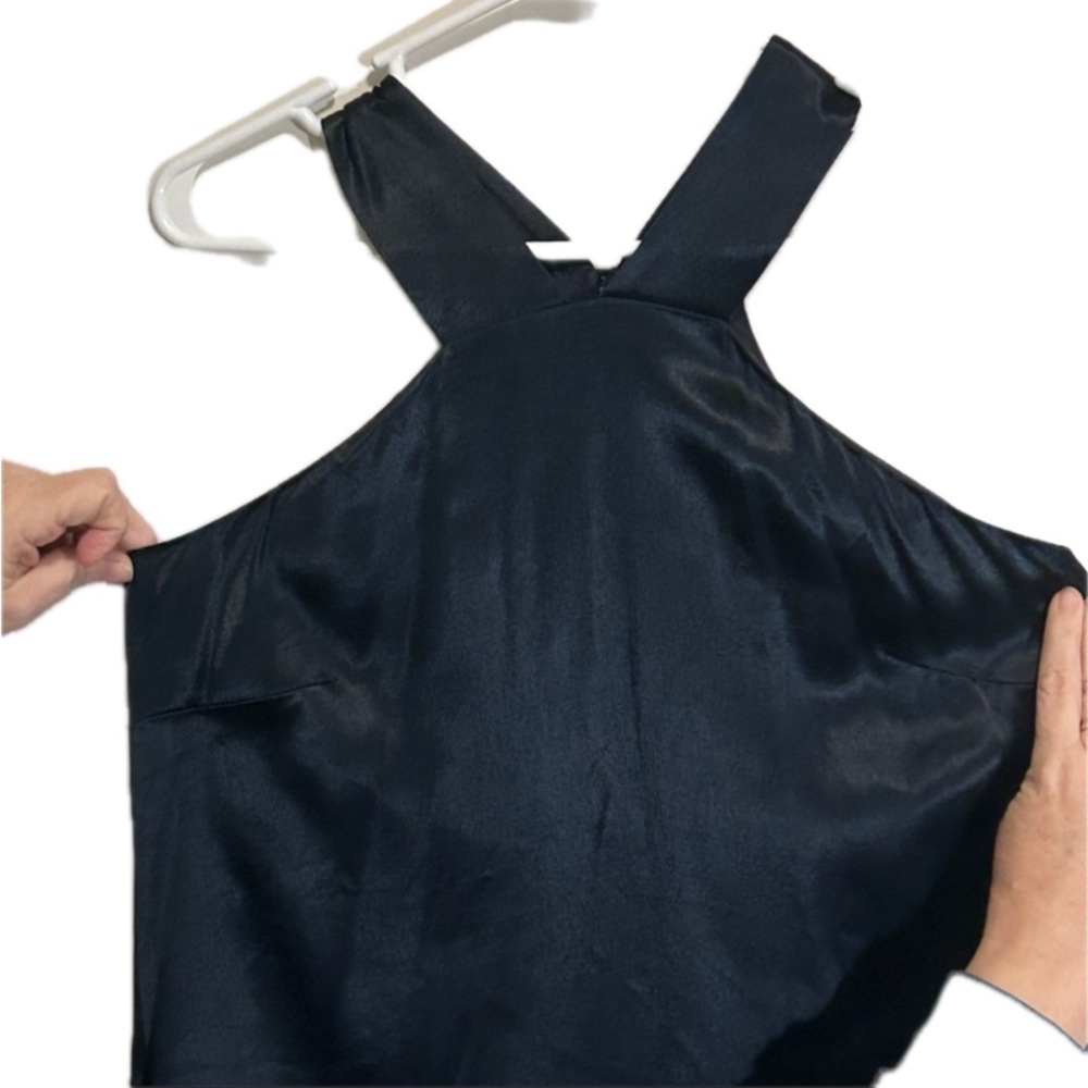 Banana Republic Sleeveless Dark Blue Top women’s size small
